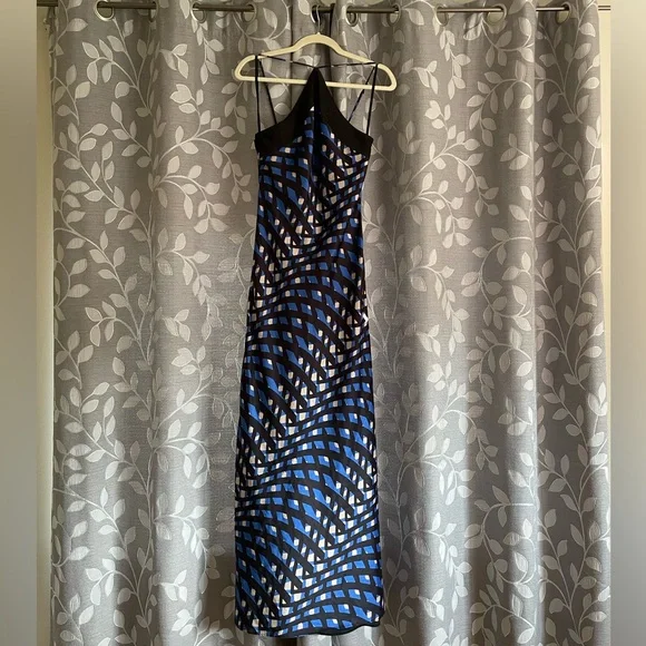 Staud Cubism Dress Argyle Black - Picture 4 of 10